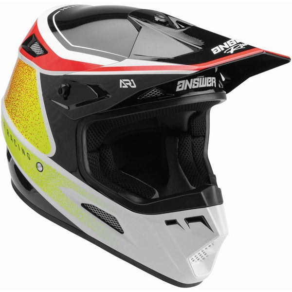 Atbilde Cross MC Helmet AR1 vivd melna /gripa