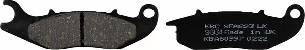 EBC BRAKE PAD SFA ORG SCOOTER SFA693