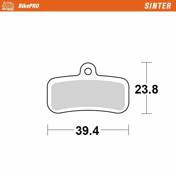 Brzdový podložka Moto-Master Sinter 730354