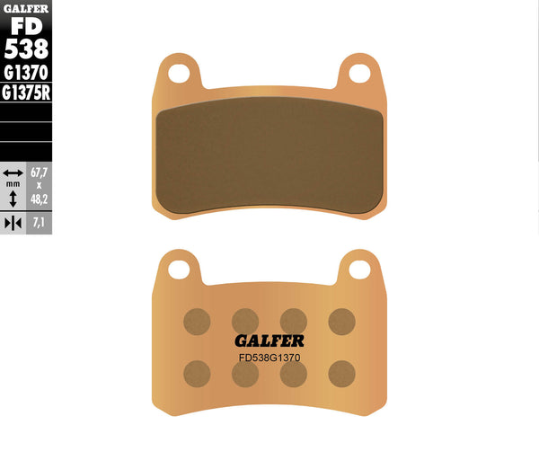 Galfer bremžu spilventiņš Sarterted FD538G1370