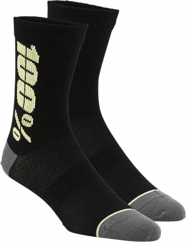100% čarapa Rythym BK/YL S/M 24006-014-17