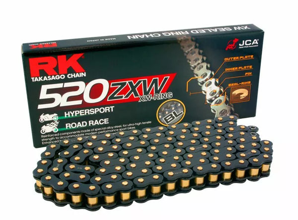 RK Chain RK520ZXW BK 116R BL520ZXW-116-CLF