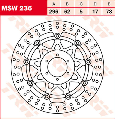 TRW Rotor TRW MSW236 MSW236