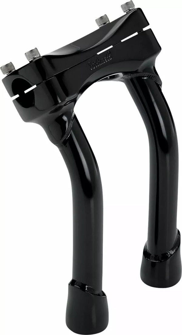 BILTWELL RISER MRDOCK PBO/S BLK 8 6414-201-08