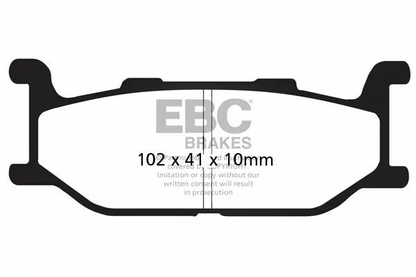 EBC BRAKE PAD HH SINT SCOOTER SFA179HH