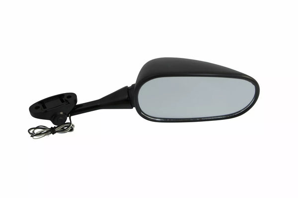 EMGO MIRROR BLACK RIGHT EC W/ LED 20-87025