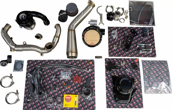 Zamka turbo tornado m8 blk/ss tm-7600