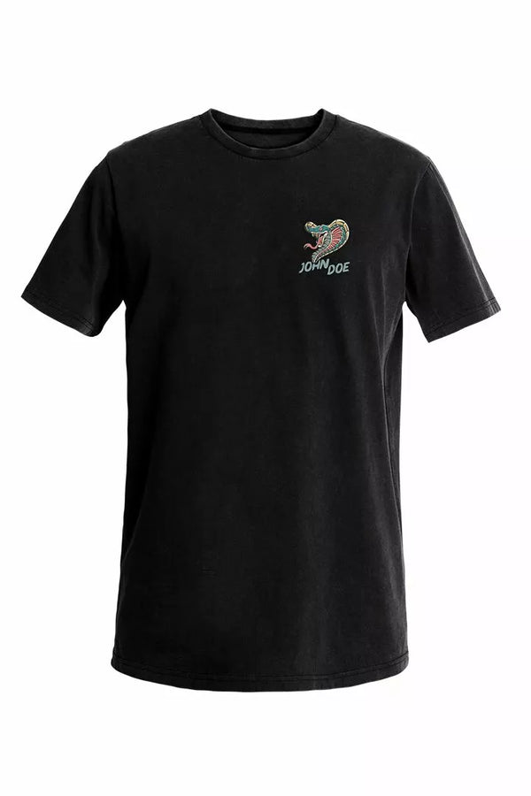 John Doe Tee Snake II Black LG JDS7115-L