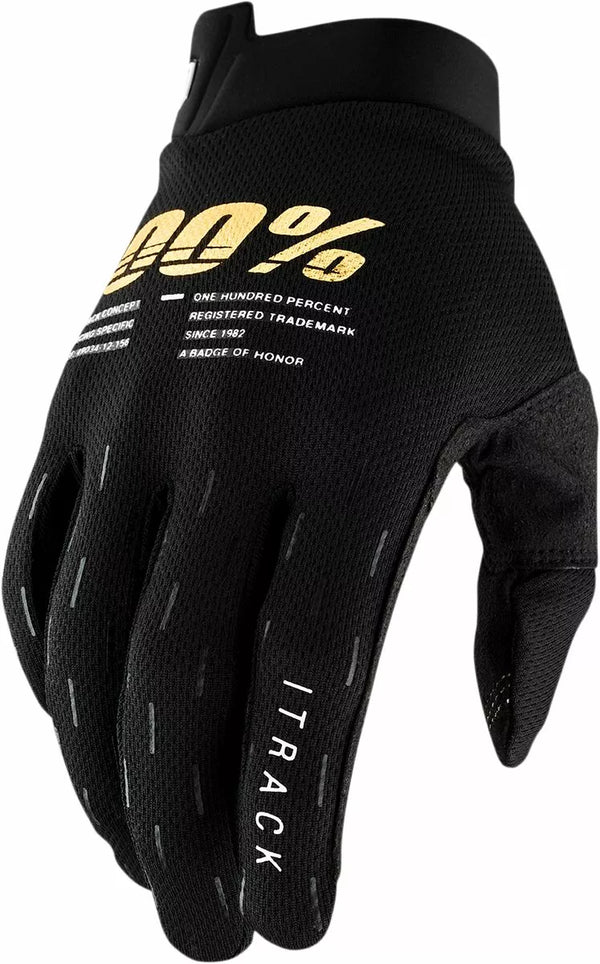 100% pirštinių yth itrack Bk SM 10009-00000
