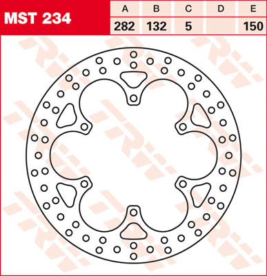 TRW Rotor TRW MST234 MST234