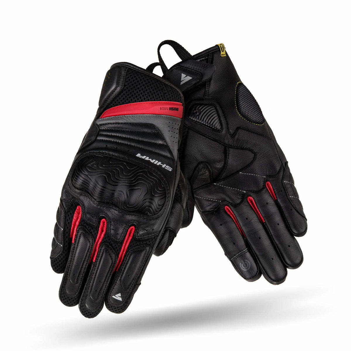 Shima MC-Gloves Rush Black /Red