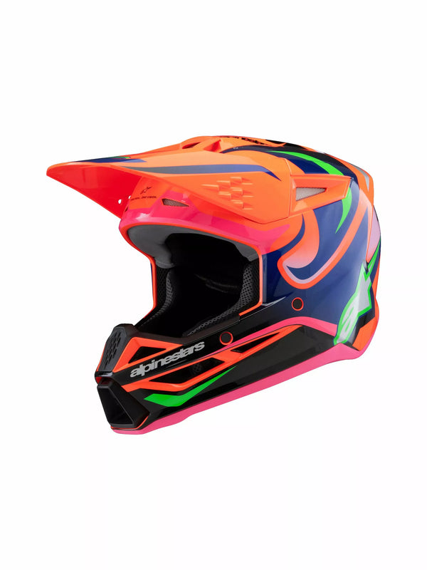 Alpinestars (MX) prilba YTH SM3 Deegan alebo/PU/PK 8301525-433-AL