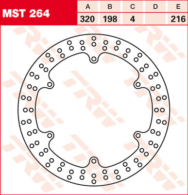 TRW Rotor TRW MST264 MST264