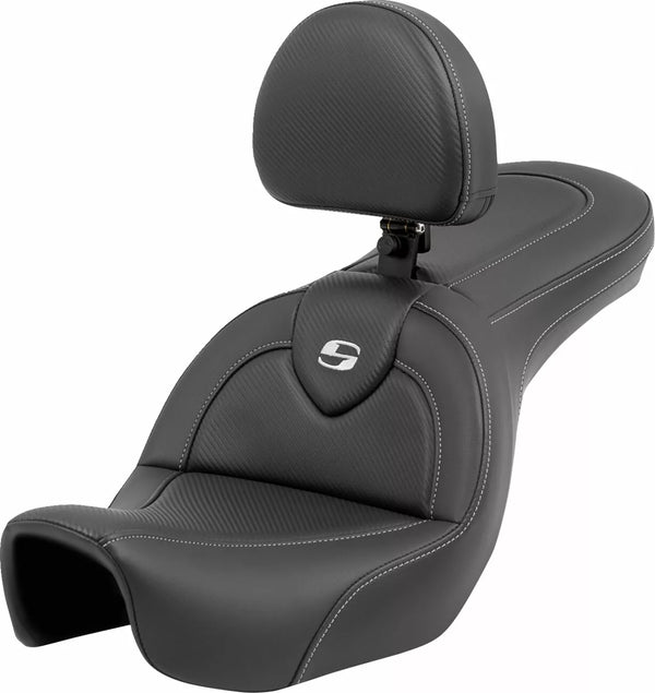 Saddlemen Seat Roadsofa CF ar Backrest 806-04-185BR