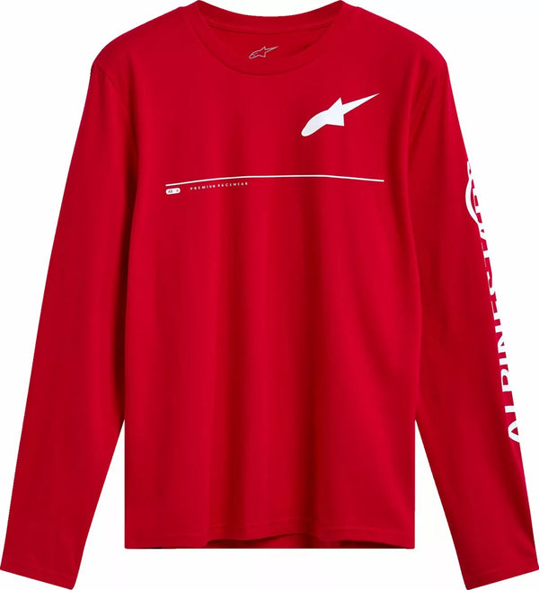 Alpinestars (Casuals) Tee LS CSF Committee Red S 1215-71200-30-S