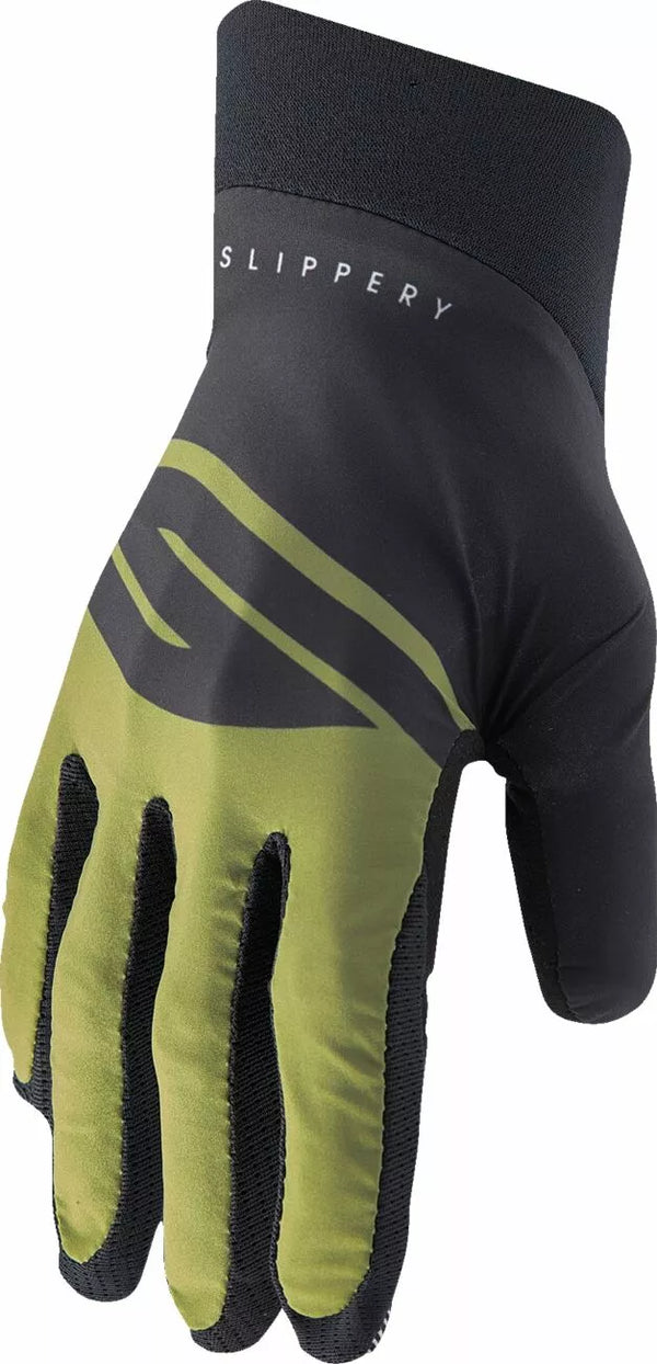 Slippery glove flex lt ol/bk 2x 3260-0479