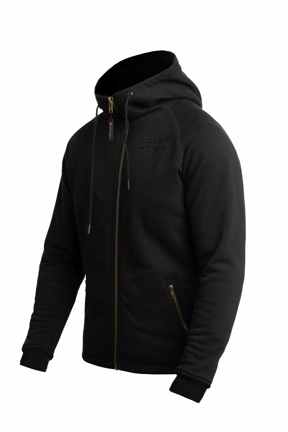 John Doe Kevlar Mc-Hoodie AAA XTM V2 Black