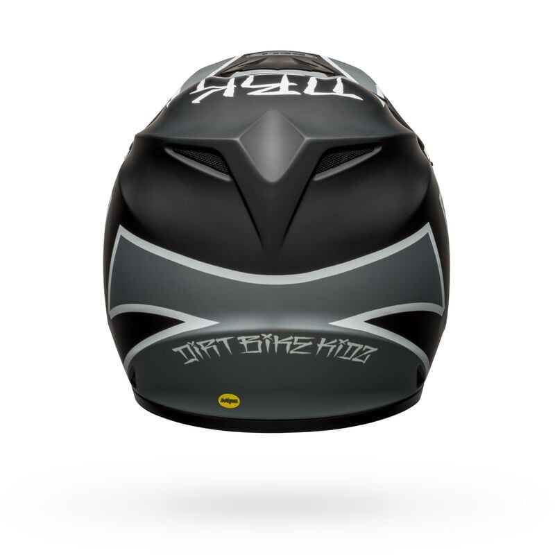 „Bell Cross MC Helmet MX-9 MIPS Twitch“ juoda /pilka /balta