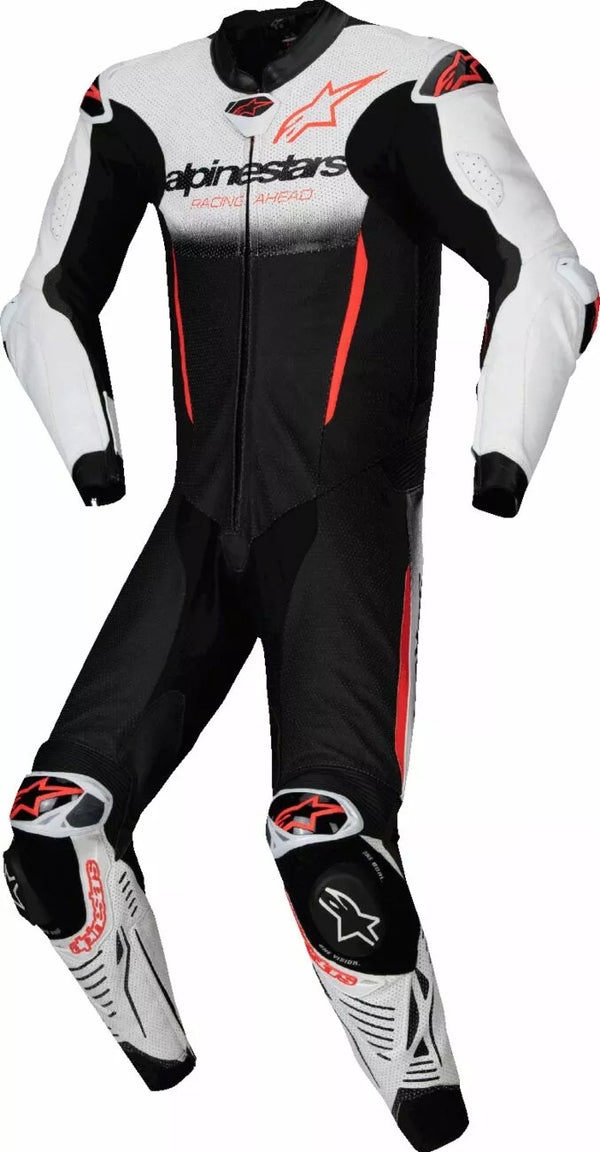 Alpinestars (Road) Suit GP-R7 1PC WHHT/BLK/RD 52 3150125-233-52