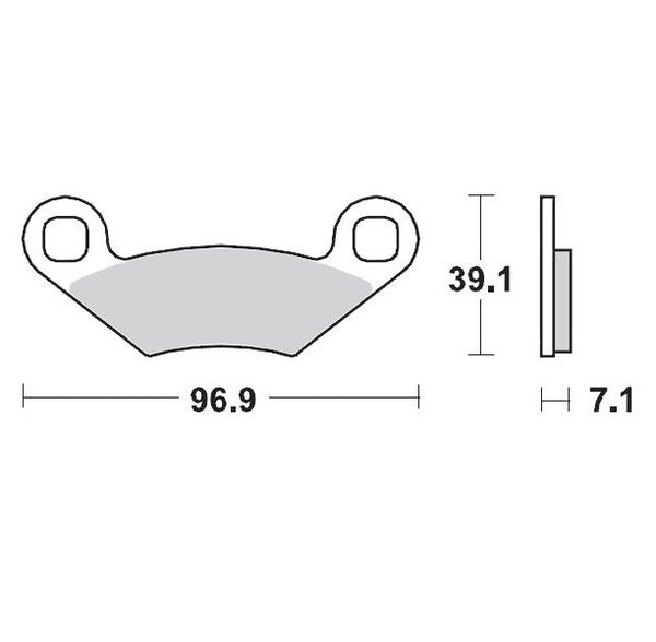 Moto-master kočnica Racing 097011