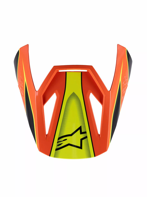 Alpinestars (MX) Visor SM3 Fray BLK/OR/YL 8980525-1455-OS