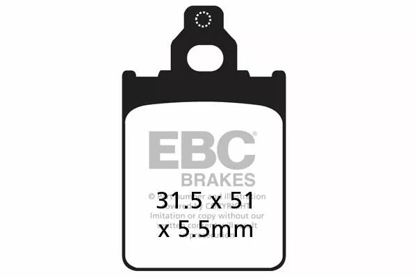 EBC kočni jastučić ugljični skuter SFAC186