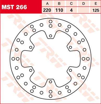 TRW Rotor TRW MST266 MST266