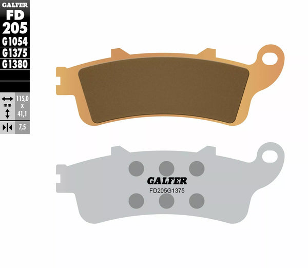 Galfer bremžu spilventiņš Sarterited Sport FD205G1375