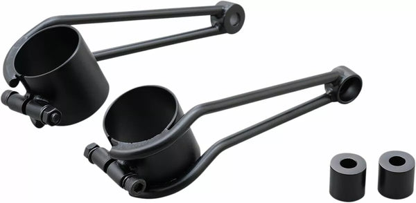 Deitonas lukturu kronšteins 39mm melns 86941
