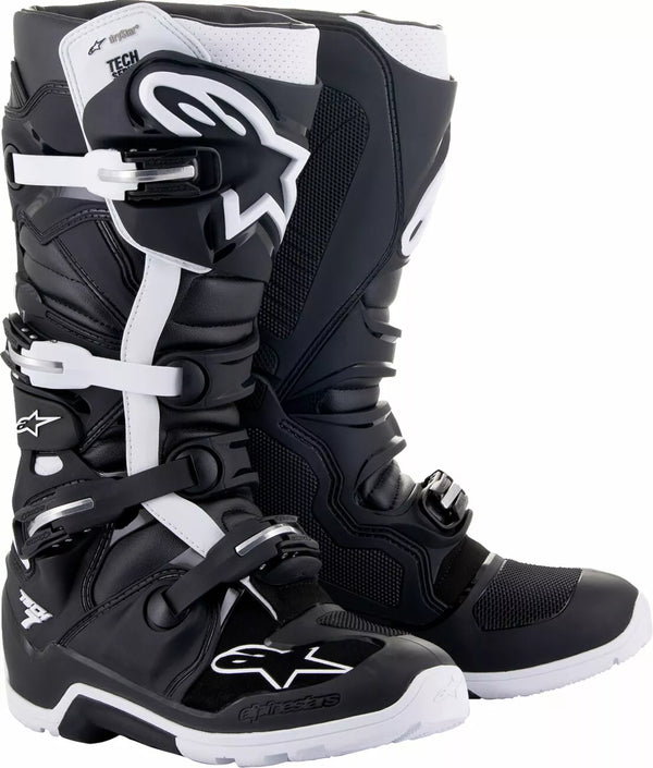 „Alpinestars“ (MX) įkrovimas T7 End DS Black/White 8 2012620-12-8