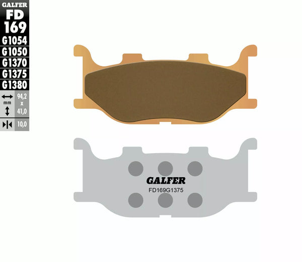 Galfer bremžu spilventiņš Sartertered Sport FD169G1375