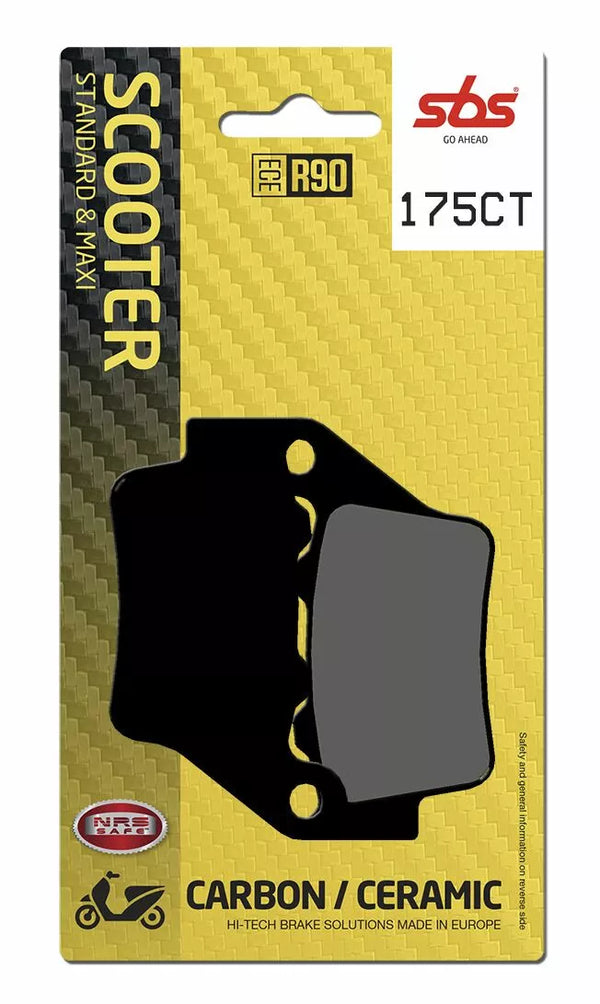 SBS Brake Pad Car/Cer Scoot 175ct