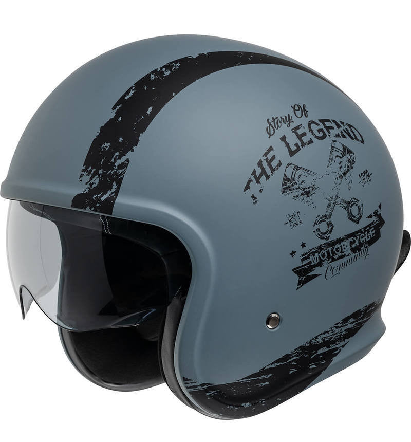 IXS atver MC Helmet 880 2.0 pelēku