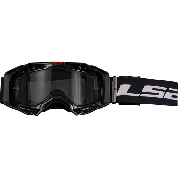 LS2 GOGGLES AURA ENDORO SERIES BLACK CLEAR LENS