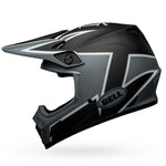 „Bell Cross MC Helmet MX-9 MIPS Twitch“ juoda /pilka /balta