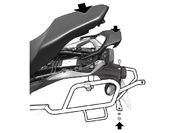 Shad 3P sistēmas montāža (puse) - Honda H0CR81SF