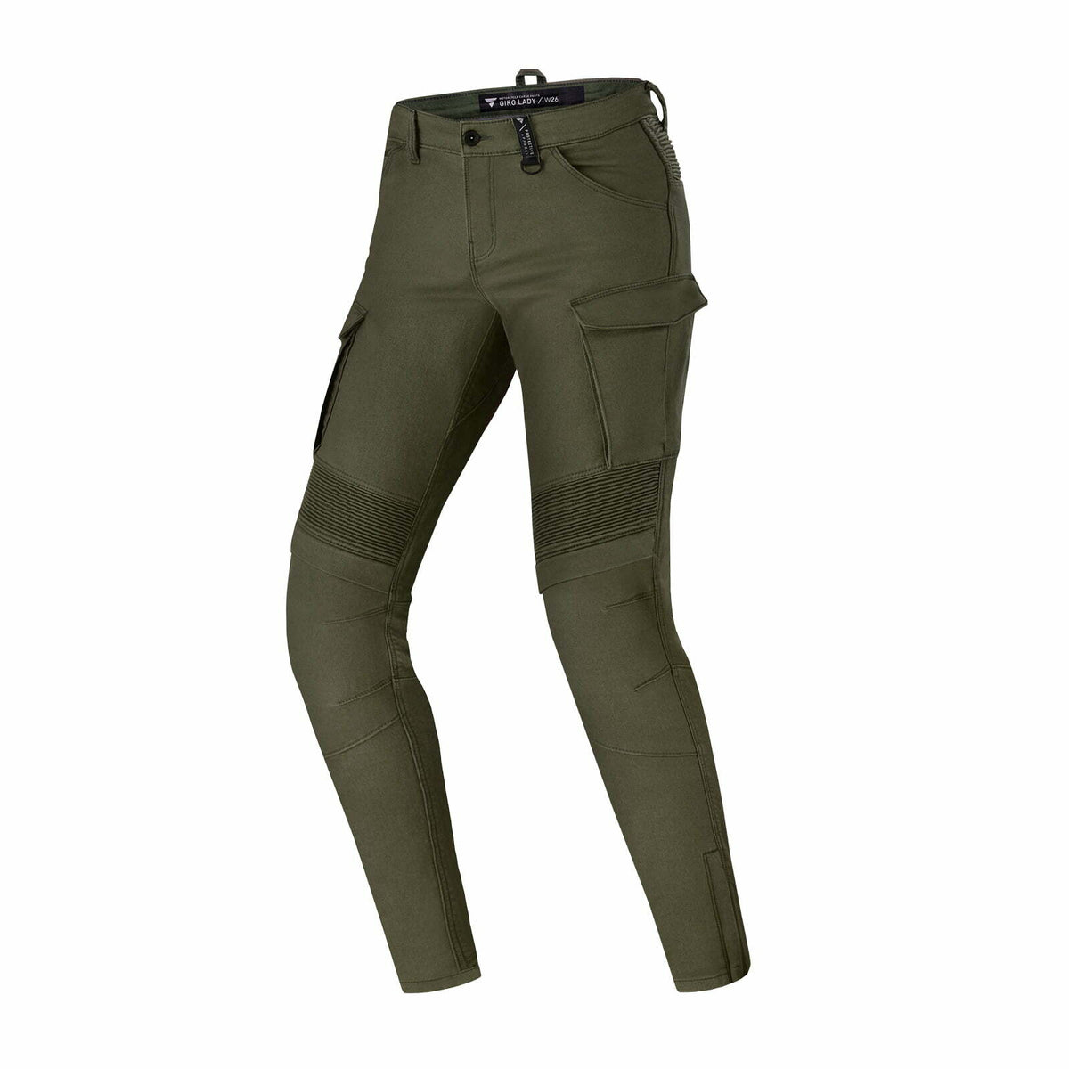 Shima Lady Kevlar Mc-Jeans Giro 3,0 Khaki