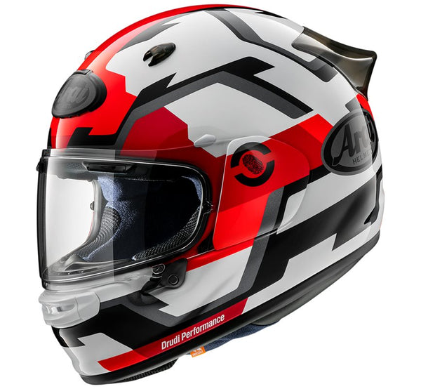 Arai Integral MC Helmet Quantic Face Red