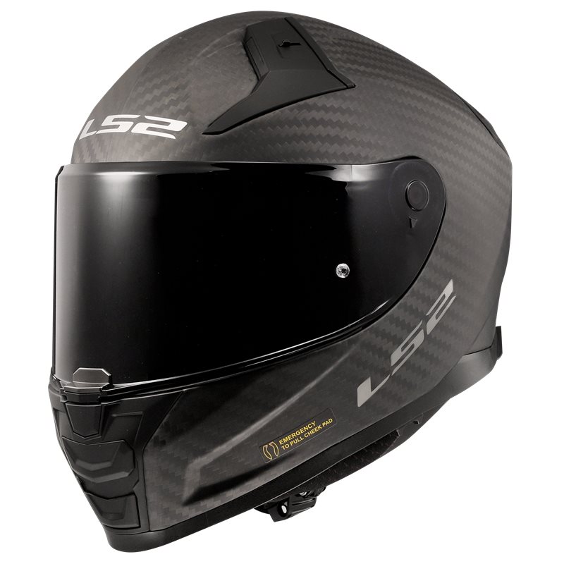 „LS2 Integral MC Helmet Vector II Carbon Matts Black“