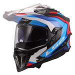 LS2 Adventure MC kaciga Explorer Carbon Frontier Blue