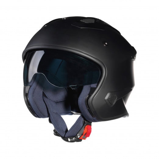 „Bayard Open MC Helmet XP-69 S Draco Hybrid Black“