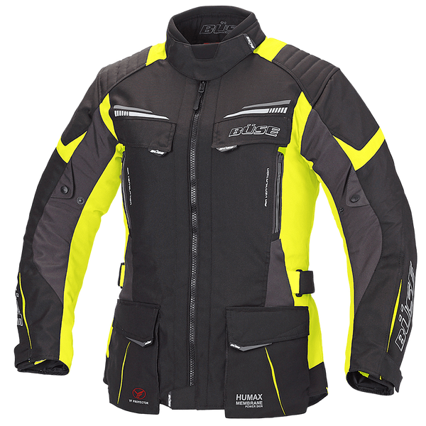Büse Dam Textile mc jakna Lago Pro Black /Flum