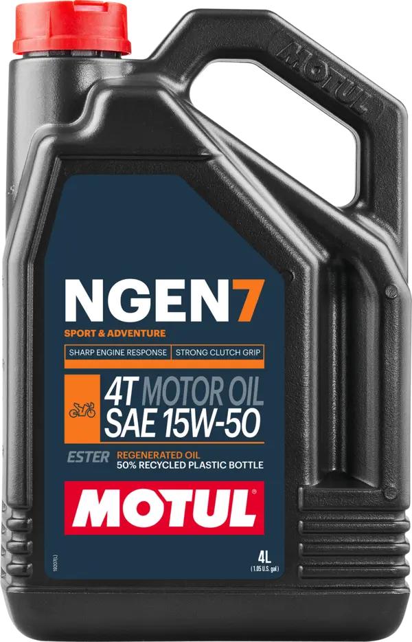 Motul ngen 7 15W-50 4T 4L (4-asis/kartonas)