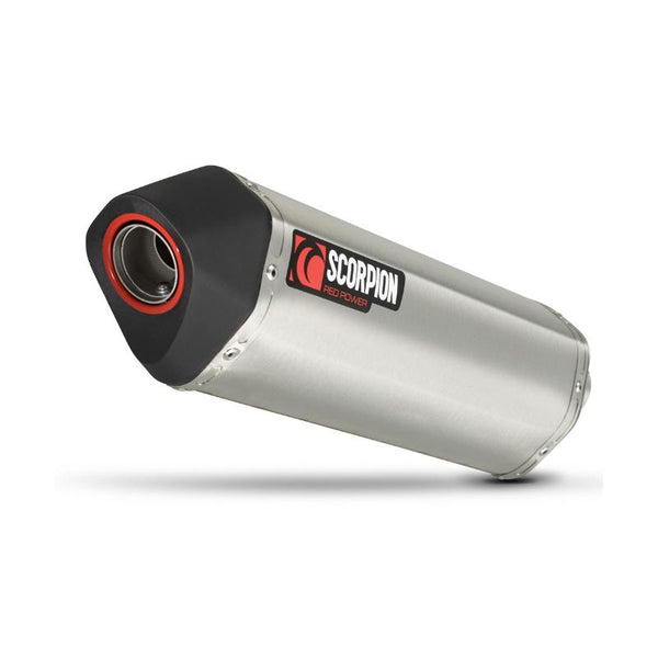 Suzuki DL650 V-Strom 2012-2016 The Serket Parallel Slip-On Brushed Stainless Steel Sleeve