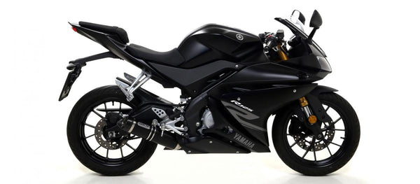 Yamaha yzf r125 17 stainless steel collector for arrow silencers