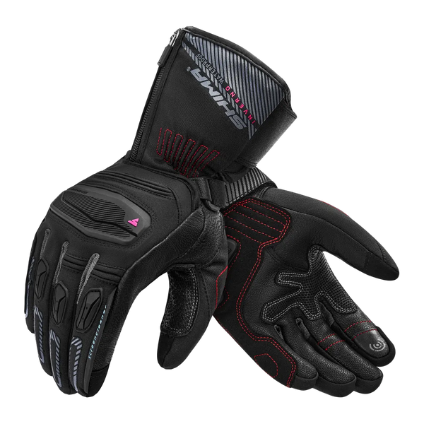 Shima ponios mc-gloves inverno juoda