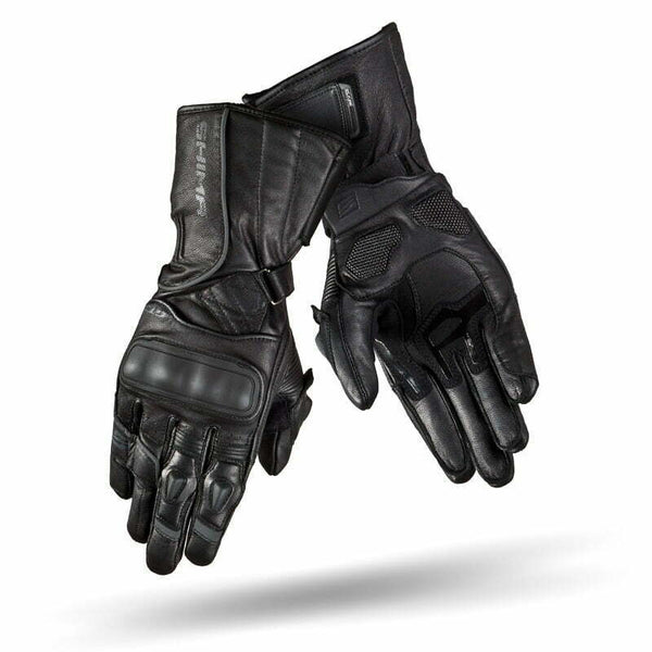 „Shima Ladies Mc-Gloves GT-1“ vandeniui atspari juoda spalva