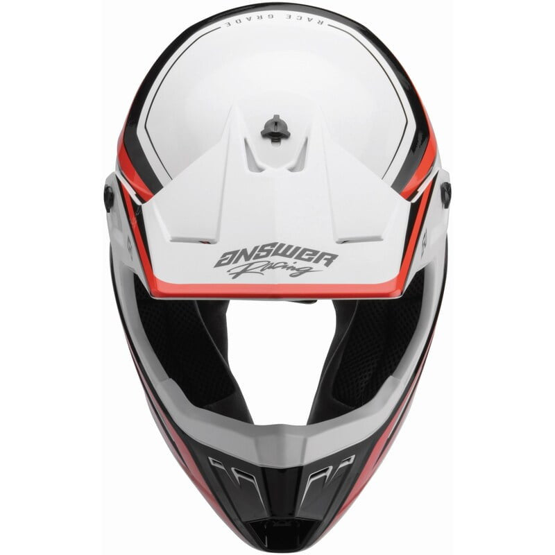 Atbilde Cross MC Helmet AR1 Vivd Red /White