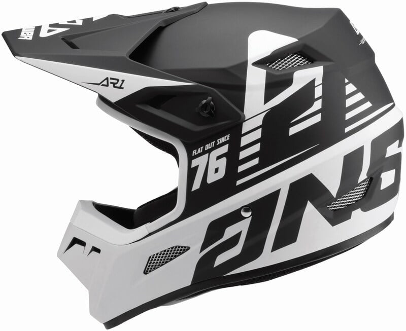 Atbilde Barn Cross MC Helmet AR1 BOLD Black /White