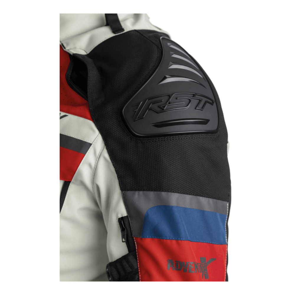 RST Tekstil MC-Jacket Adventure-X Blue /Red